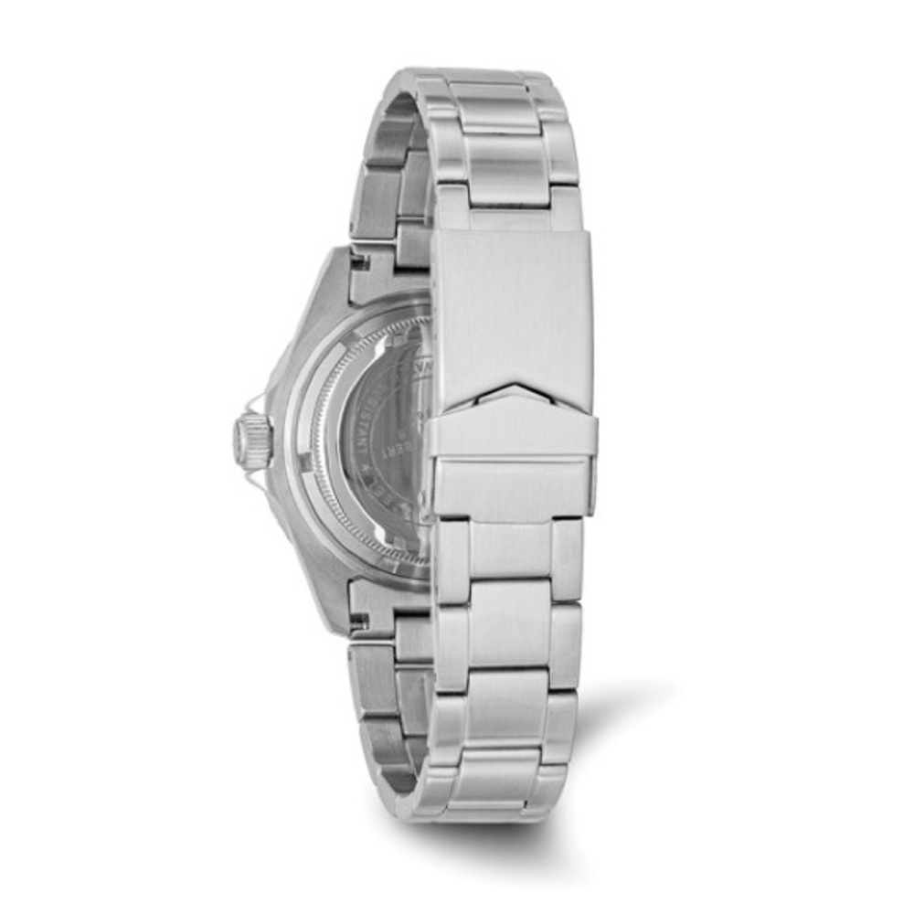 Men’s Charles Hubert Stainless Steel Black Dial Date Watch | Quartz | 40mm - Picture 3 of 7